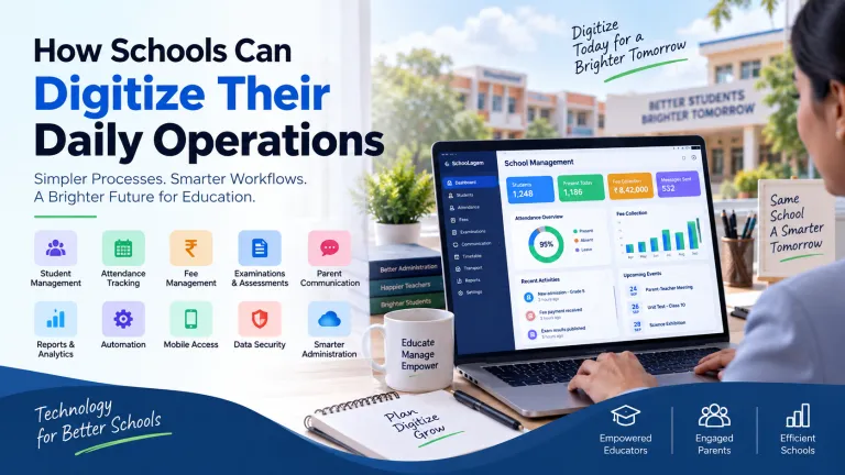 How Schools Can Digitize Their Daily Operations