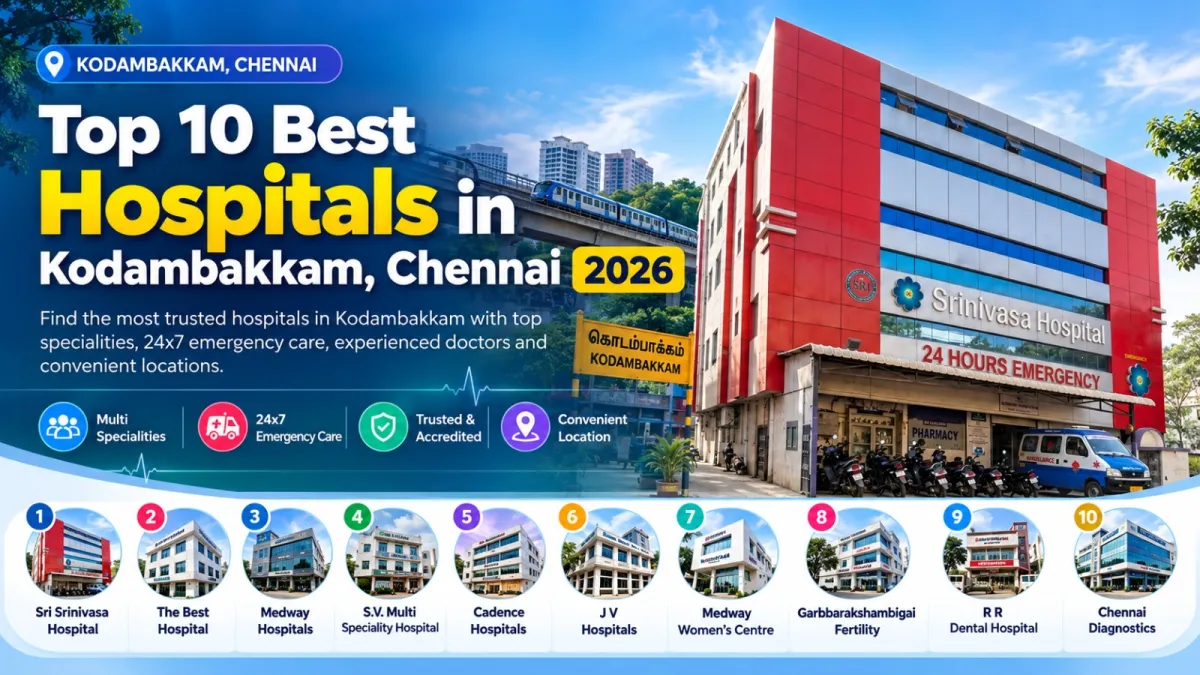 Top 10 Best Hospitals in Kodambakkam, Chennai - 2026