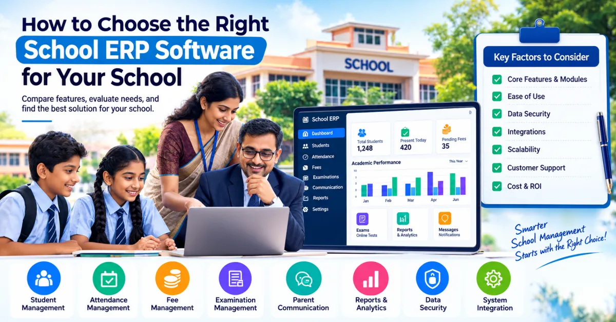 How to Choose the Right School ERP Software for Your School 