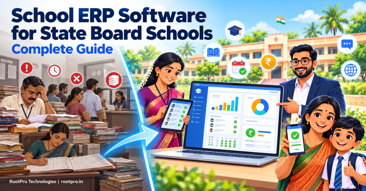 School ERP Software for State Board Schools