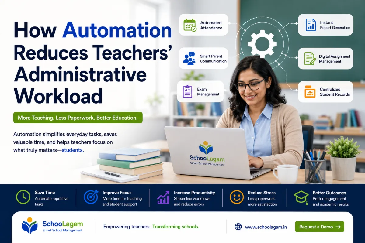How Automation Reduces Teacher's Administrative Workload in Modern Schools
