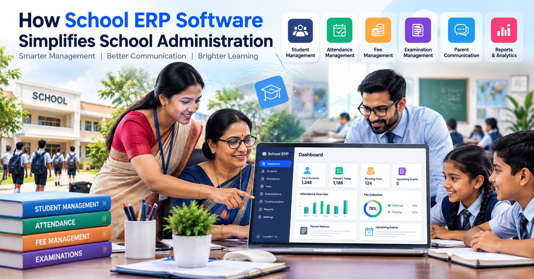How School ERP Software Simplifies School Administration 