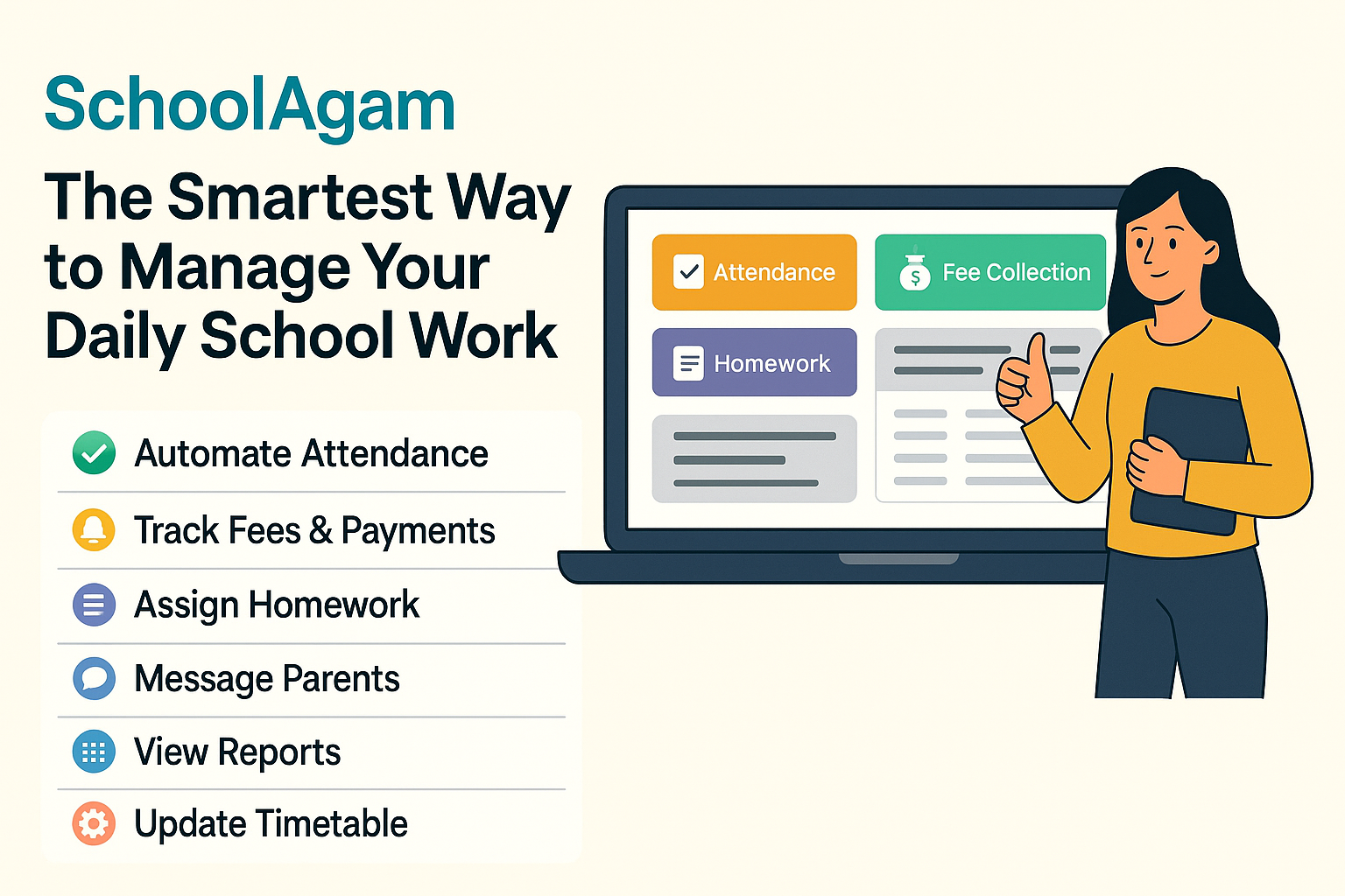 SchoolAgam: The Best All-in-One School Management System for Your Daily School Work (2025 Ultimate Guide)